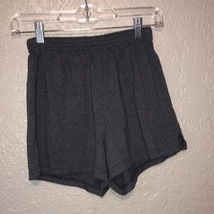 Light grey soffe shorts